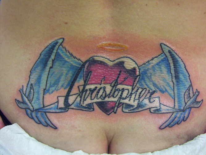 Looking for unique  Tattoos? Memorial for Christopher.