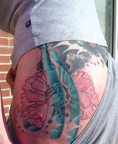 Looking for unique  Tattoos? Kari's new butt panel