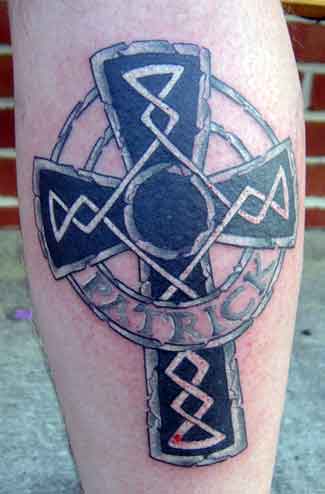 Looking for unique Anthony Riccardo Tattoos?  Celtic Cross