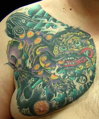 Looking for unique Anthony Riccardo Tattoos?  Foo Dog