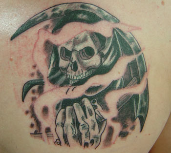 Looking for unique  Tattoos? Grim Reaper