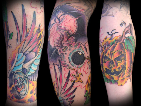 Looking for unique Anthony Riccardo Tattoos?  3 Pieces on Arm