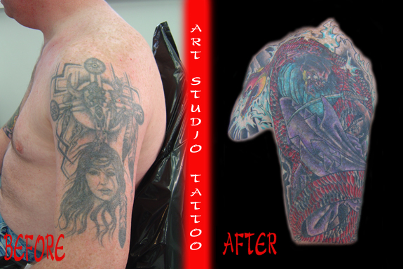Looking for unique Anthony Riccardo Tattoos?  toms coverup!