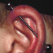 tattoo galleries/ - industrial ear piercing
