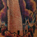 tattoo galleries/ - barnegat light house on arm - 10860