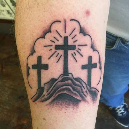 Religious - Calvary Tattoo