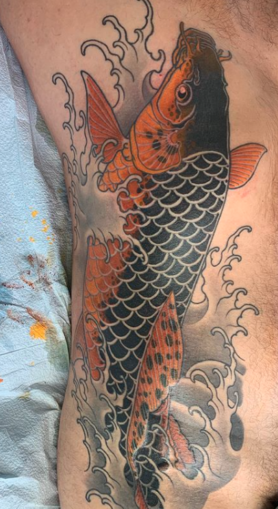 tattoos/ - Koi Rib Tattoo - 141944