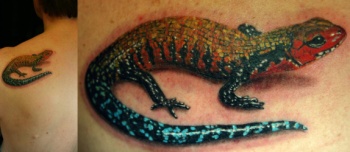 tattoos/ - Lizard - 20689