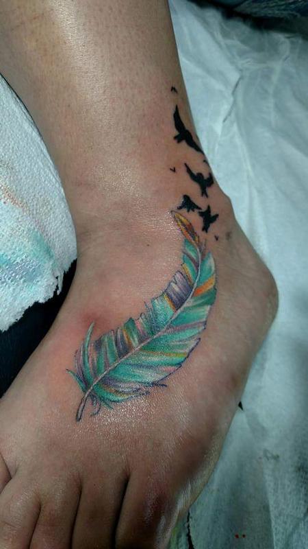 tattoos/ - Basic feather - 117290