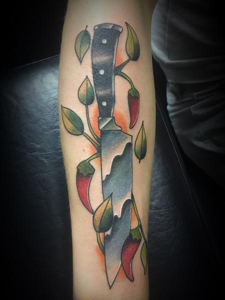 tattoos/ - Chefs knife - 127411