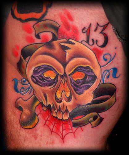 Looking for unique  Tattoos? Friday the 13th Skull