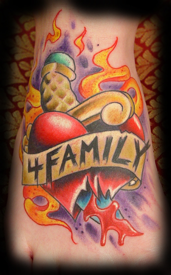 Looking for unique Elmo Tattoos?  Family Foot
