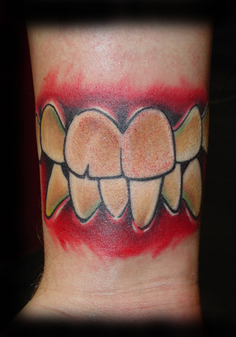 Looking for unique  Tattoos? Bad Teeth