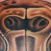 tattoo galleries/ - Wooly Mammoth Skull Chestpiece