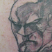 tattoo galleries/ - Batman- Jim Lee Sketch Tattoo