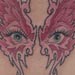 tattoo galleries/ - eyes in butterfly  tattoo