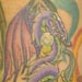 tattoo galleries/ - Dragon with Sword Tattoo