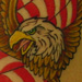 tattoo galleries/ - Eagle and American Flag Tattoo
