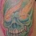 tattoo galleries/ - flaming skull