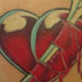 tattoo galleries/ - Heart and dagger tattoo