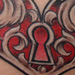 tattoo galleries/ - Keyhole Heart Tattoo
