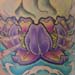 tattoo galleries/ - Lotus Flower with waves tattoo