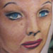 tattoo galleries/ - Lucille Ball Portrait Tattoo