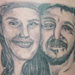tattoo galleries/ - Portrait of couple tattoo