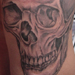 tattoo galleries/ - realistic skull tattoo