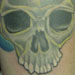 tattoo galleries/ - Skull and flames tattoo