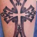 tattoo galleries/ - Tribal Cross tattoo