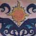 tattoo galleries/ - Wings with sun tattoo