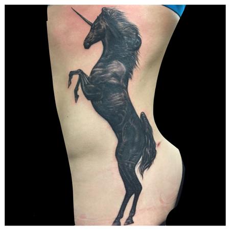 tattoos/ - black unicorn - 104170