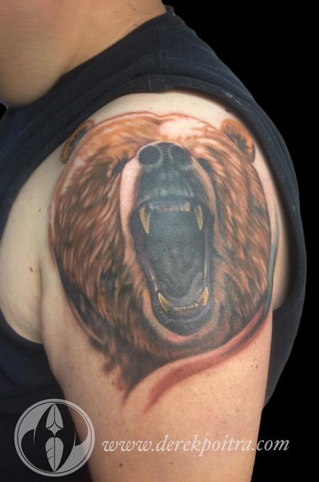 Tattoos - Bear Tattoo - 105066
