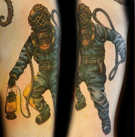 tattoos/ - Diver Tattoo - 67667