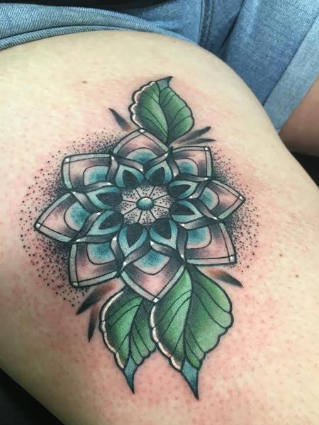 tattoos/ - Mandala Flower - 124943