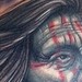 Native American Warrior Tattoo Design Thumbnail