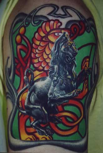 tattoos/ - Celitc  Lion - 31250