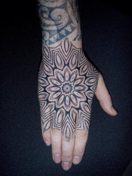tattoos/ - Mandala hand - 99979