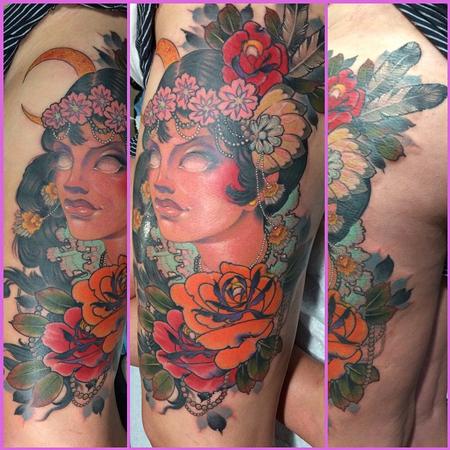 tattoos/ - Flapper Girl - 101970