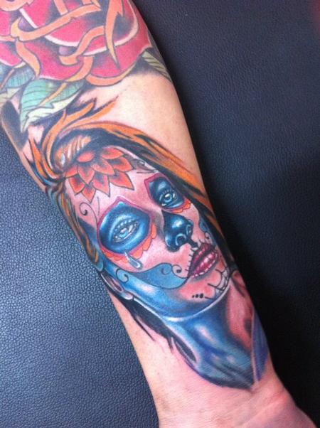 tattoos/ - Day of the Dead Tattoo - 61622