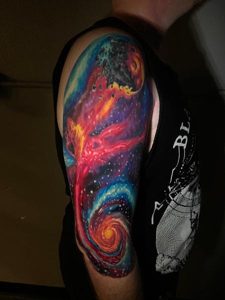 tattoos/ - Galaxy tattoo done by John Graefe - 145407