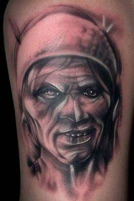 Looking for unique  Tattoos? old dead lady