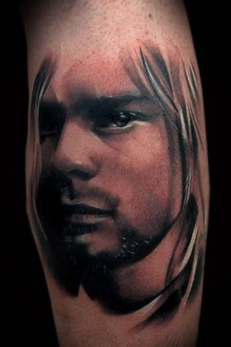 Looking for unique  Tattoos? Kurt Cobain