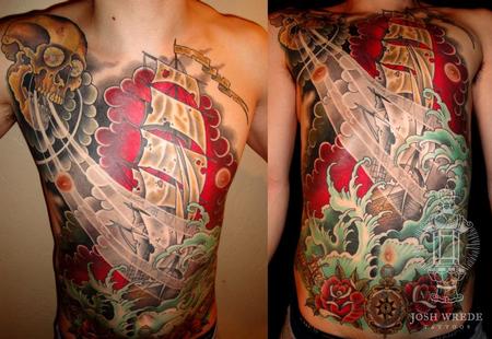 tattoos/ - Ship with a Crimson Sky - 77068
