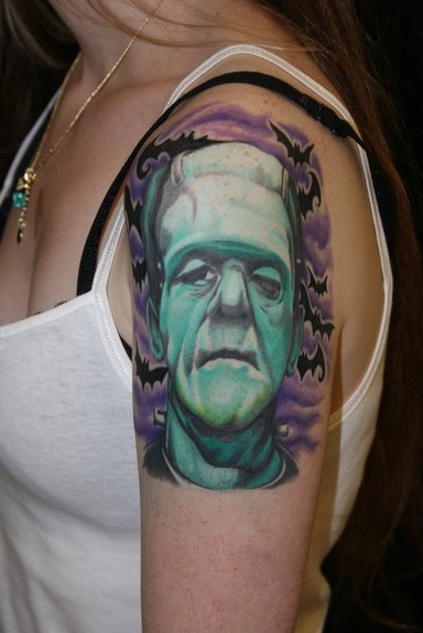 tattoos/ - Frankenstein Tattoo - 49871