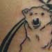 tattoo galleries/ - Polar Bear rework tattoo