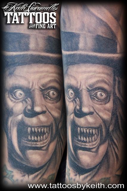 tattoos/ - Black and Grey Portrait Tattoo - 61925