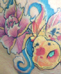 tattoo galleries/ - Koi Tummy Tattoo - 22586