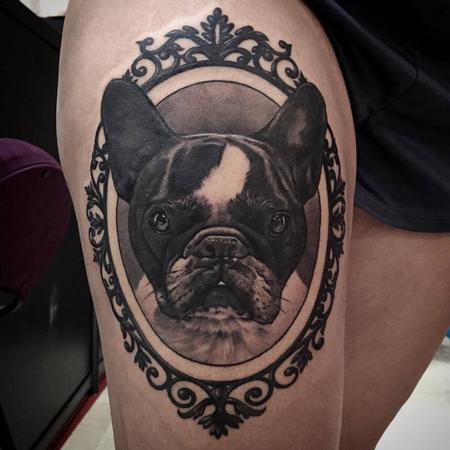 tattoos/ - Boston Terrier Tattoo - 113717